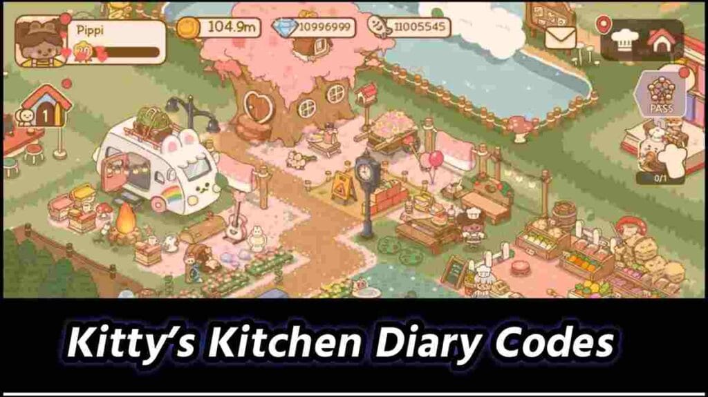 Kitty's Kitchen Diary Codes