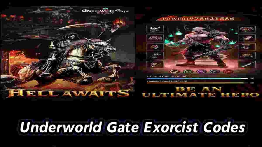 Underworld Gate Exorcist Codes