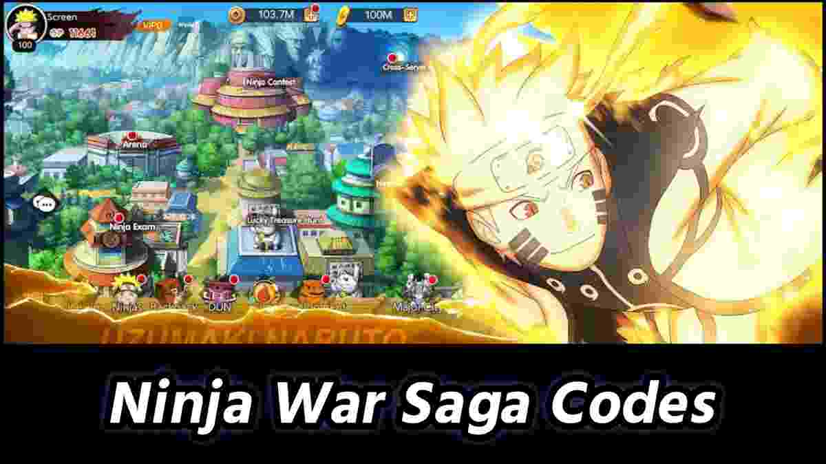 Ninja War Saga Codes