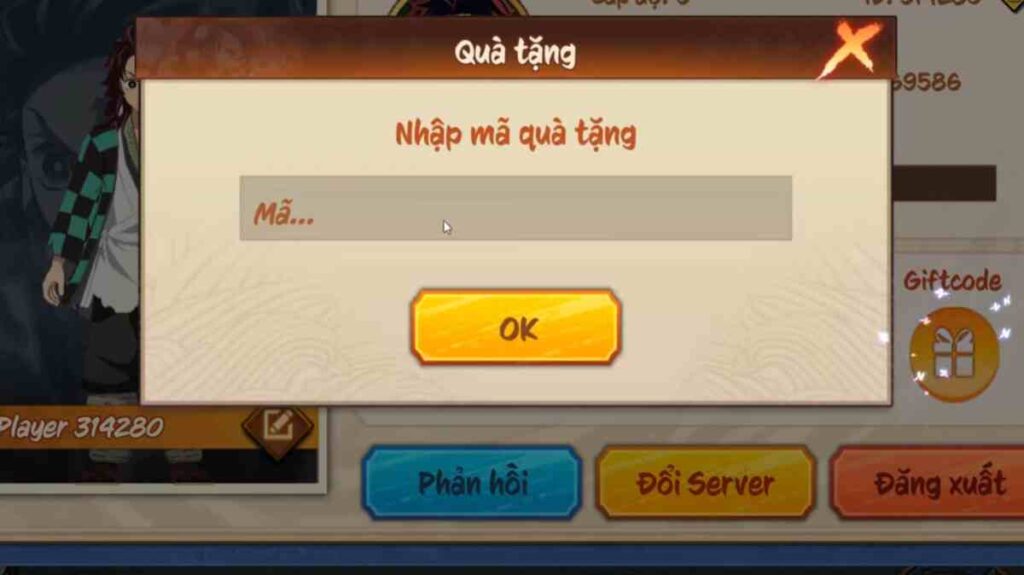 Đại Trụ Diệt Quỷ Code Redeem
