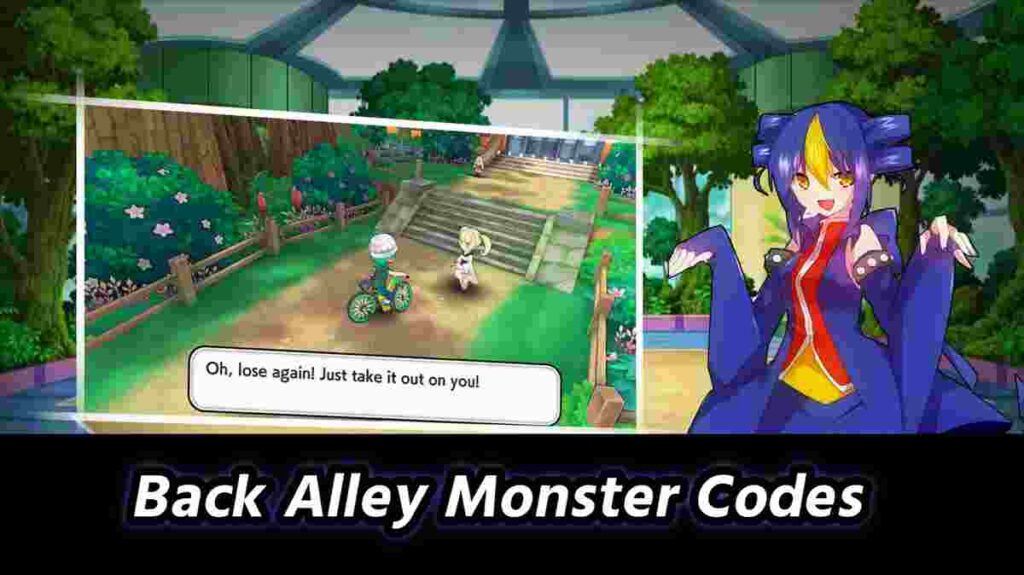 Back Alley Monster Codes