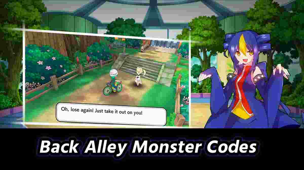 Back Alley Monster Codes