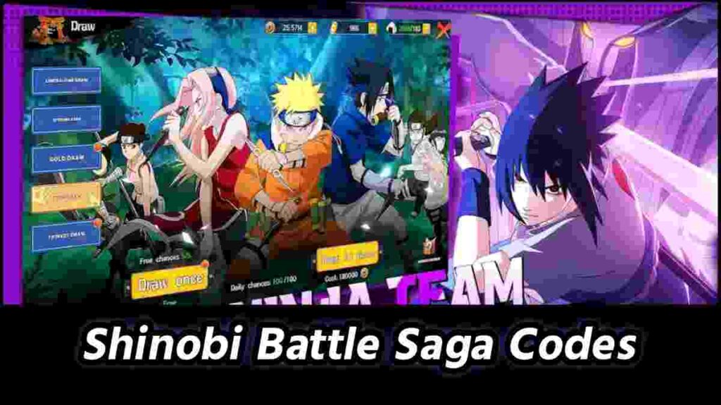 Shinobi Battle Saga Codes