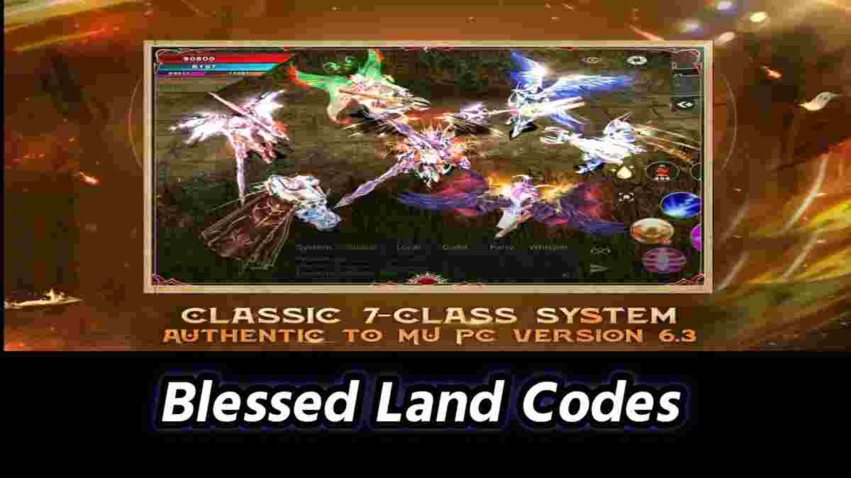 Blessed Land Codes